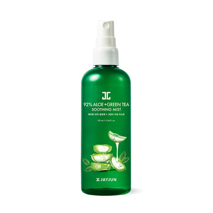 JAYJUN 92% Aloe and Green Tea Soothing Mist (155 ml)