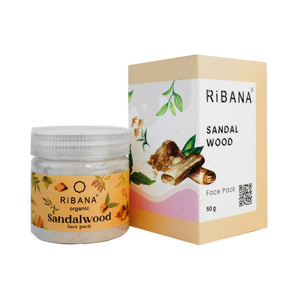 RiBANA Sandalwood Face Pack (50gm)