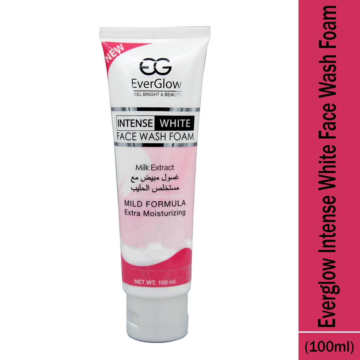 Everglow Intense White Face Wash Foam (100ml)