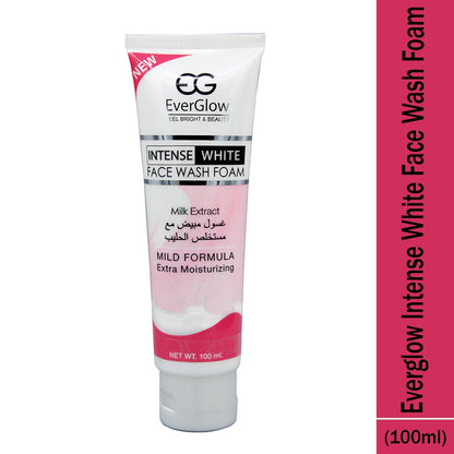 Everglow Intense White Face Wash Foam (100ml)