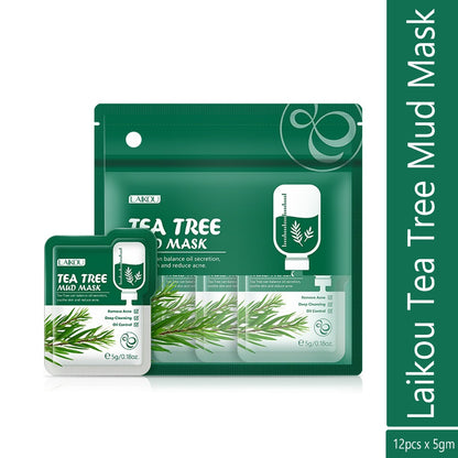 Laikou Tea Tree Mud Mask (12 Pcs)