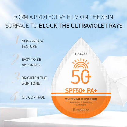 Laikou Whitening Sunscreen SPF 50+ PA+ (2g)