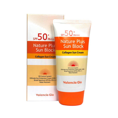 Valencia Gio Nature Plus Sun Block SPF 50+ PA+++ (70ml)