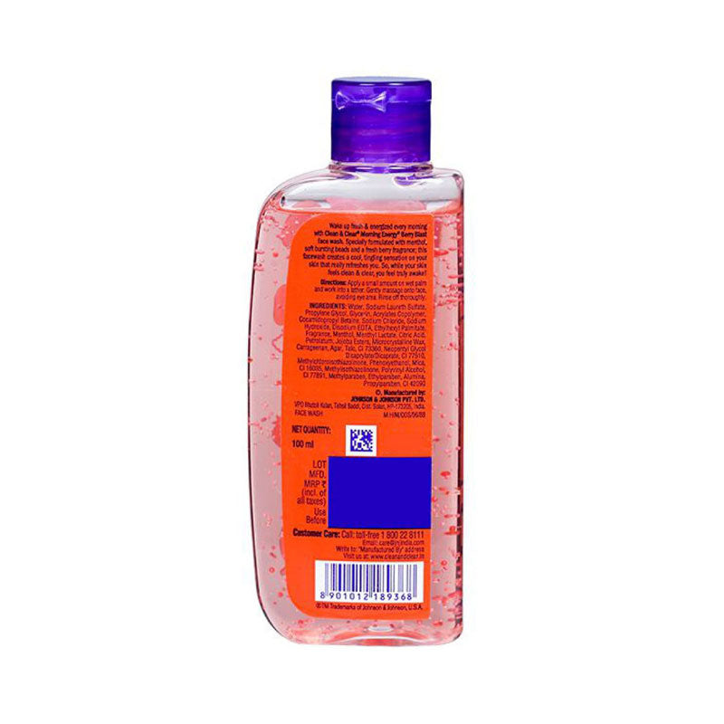 Clean &amp; Clear Morning Energy Berry Blast Face Wash (100ml)