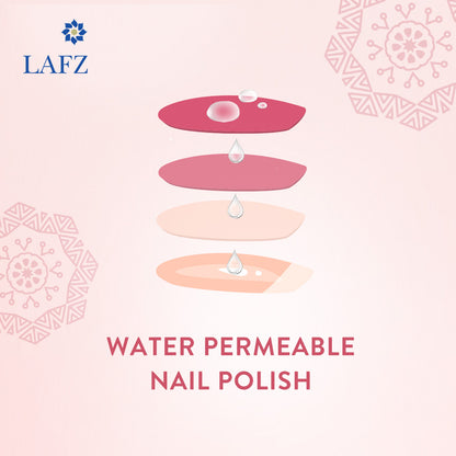 Lafz Water Permeable Nail Polish (11ml)