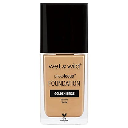 Wet n Wild PhotoFocus Foundation (30ml) - Golden Beige