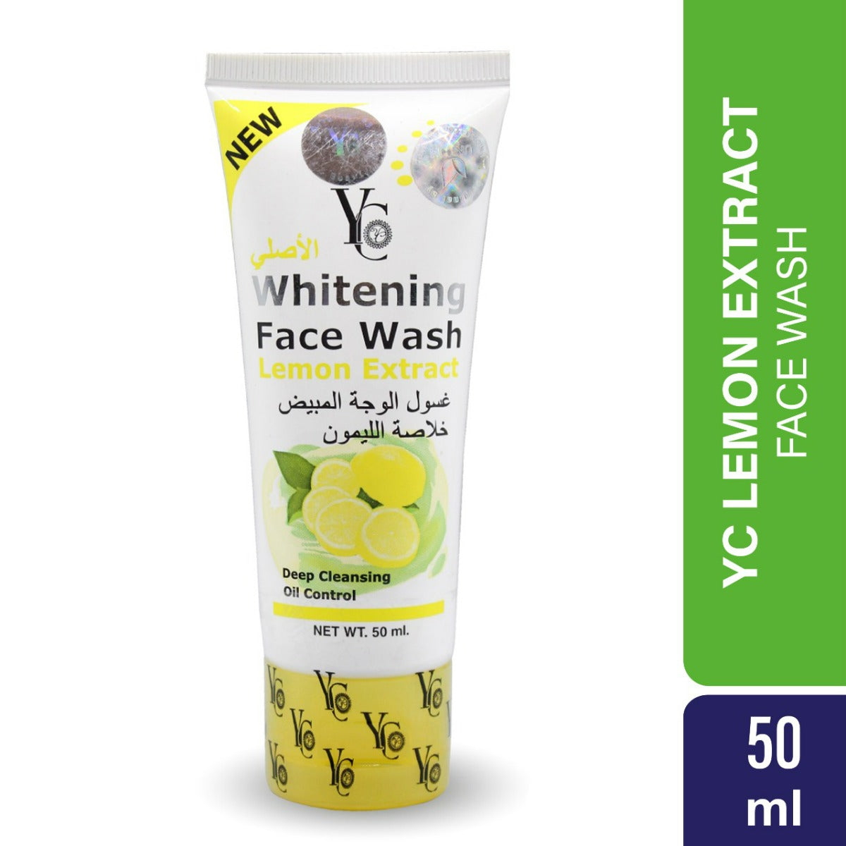 YC Whitening Face Wash With Lemon Extract (50ml)