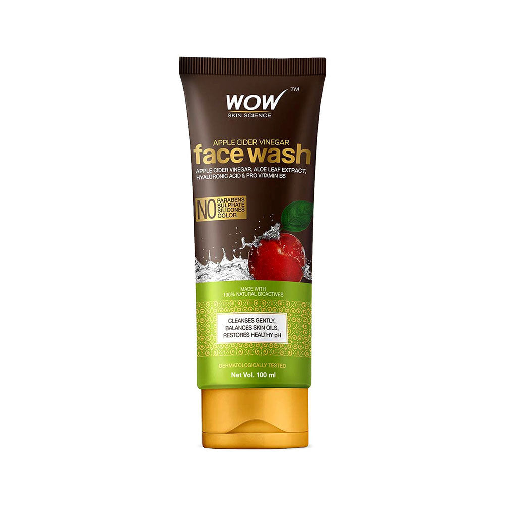 Wow Skin Science Apple Cider Vinegar Face Wash (100ml)