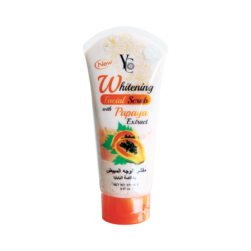 YC Whitening Facial Scrub With Papaya Extract (175ml)